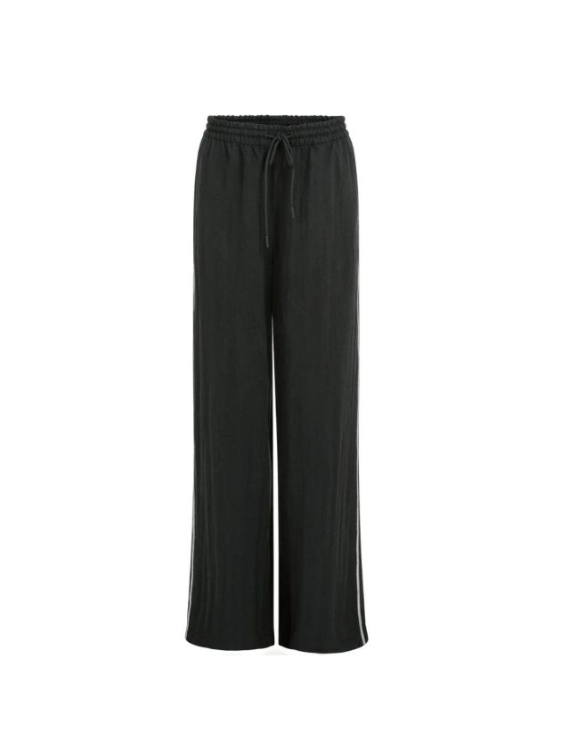Yaya Woven wide leg trousers - L32 00001 Black