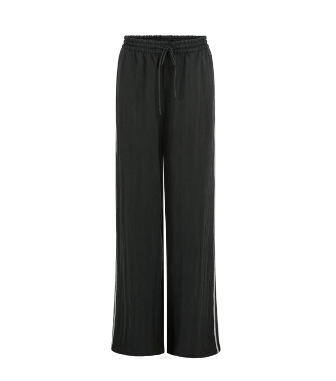 Yaya Woven wide leg trousers - L32 00001 Black