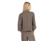Yaya Woven loose fit blazer jacket 99070 Washed brown