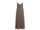 Yaya Strappy dress with drawstrings 99070 Washed brown
