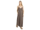 Yaya Strappy dress with drawstrings 99070 Washed brown