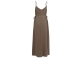 Yaya Strappy dress with drawstrings 99070 Washed brown
