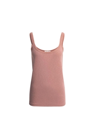 Yaya Singlet with mesh edge 71516 Burlwood pink