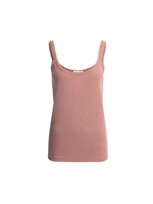 Yaya Singlet with mesh edge 71516 Burlwood pink