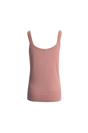 Yaya Singlet with mesh edge 71516 Burlwood pink