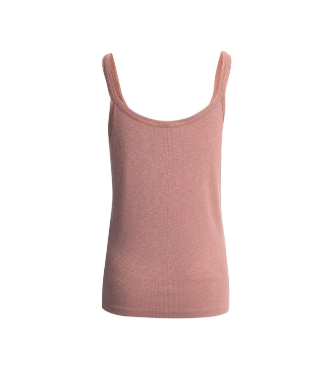 Yaya Singlet with mesh edge 71516 Burlwood pink