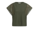 Yaya Sweater with transparent short 99065 Army