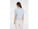 Yaya Sleeveless sweater with stitch 990732 Light blue mel