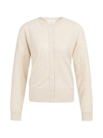 Yaya Towel knitted cardigan 990582 Creme beige melange