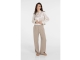 Yaya Woven wide leg trousers - L32 611404 Crockery brown