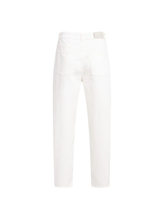 Yaya High waist barrel jeans 99050 Off white denim