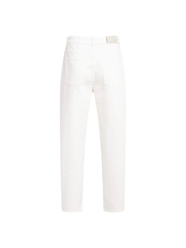 Yaya High waist barrel jeans 99050 Off white denim