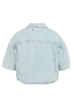 Yaya Colored worker denim jacket 99060 Light denim