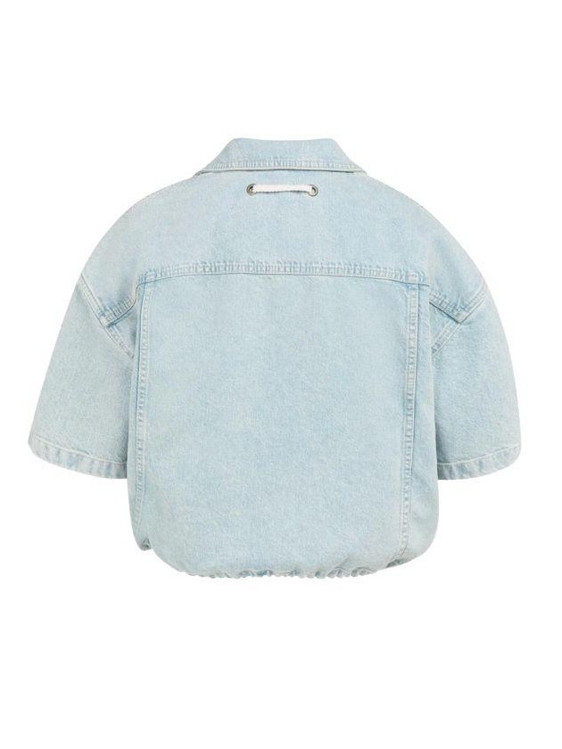 Yaya Colored worker denim jacket 99060 Light denim