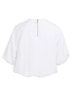 Yaya Woven balloon t-shirt 00000 Pure white