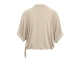 Yaya Jersey top with pleated sleeve 61104 Crockery brown