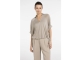 Yaya Jersey top with pleated sleeve 61104 Crockery brown