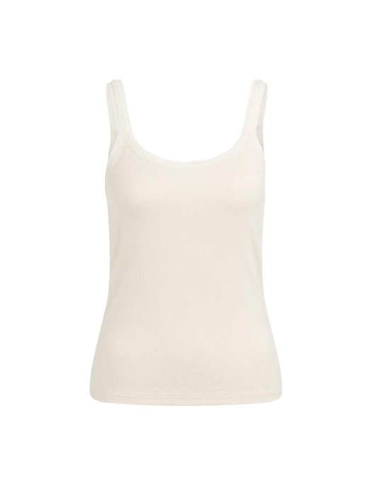 Yaya Singlet with mesh edge 99058 Creme beige