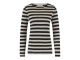 By-Bar Amsterdam Basic ls big stripe top Chalk
