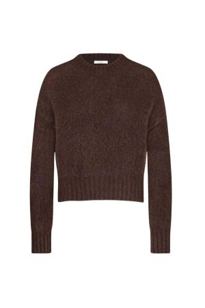By-Bar Amsterdam Sonny sparkle pullover Dark brown