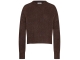 By-Bar Amsterdam Sonny sparkle pullover Dark brown