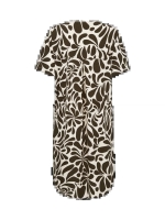 Freequent FQFLOI-DRESS Moonbeam w. Coffee Bean