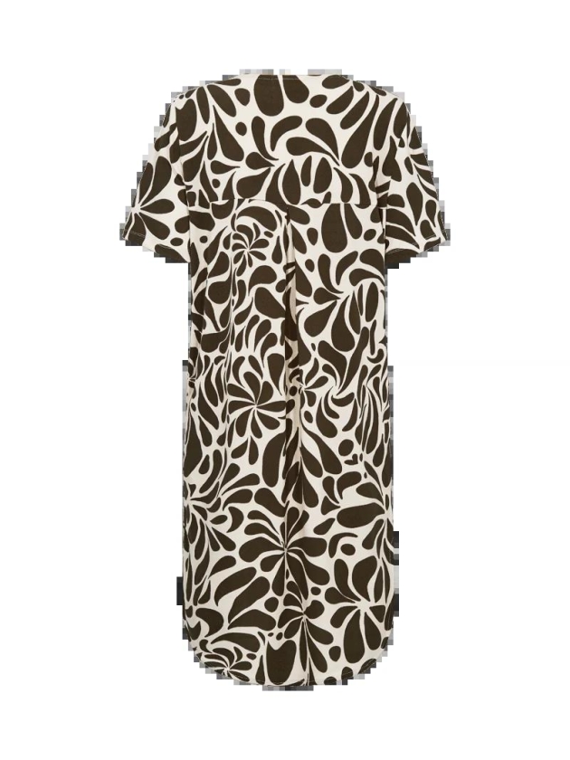 Freequent FQFLOI-DRESS Moonbeam w. Coffee Bean