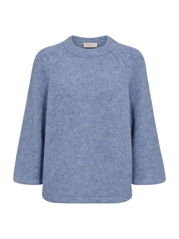 Freequent FQGRSLULU-PULLOVER Vista Blue Melange