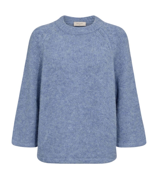 Freequent FQGRSLULU-PULLOVER Vista Blue Melange