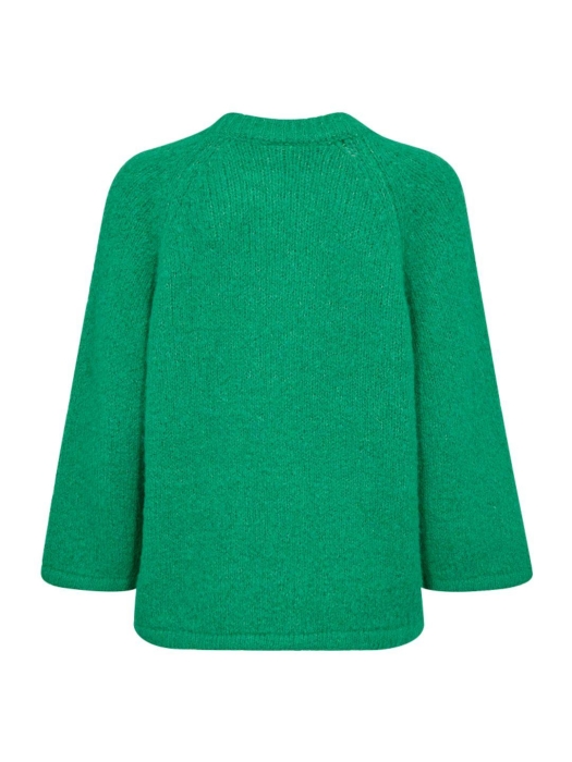Freequent FQGRSLULU-PULLOVER Bright Green Melange