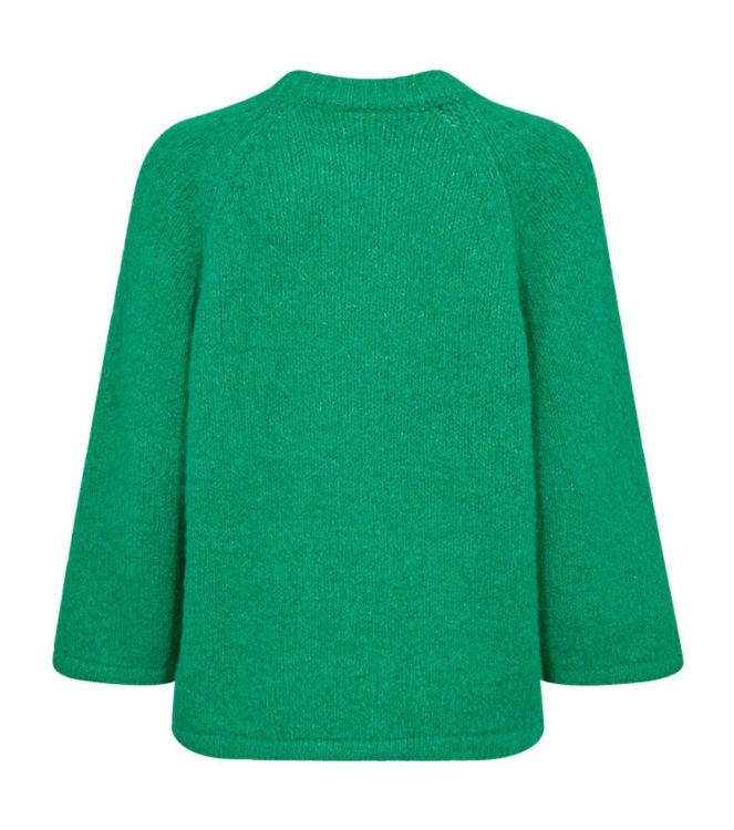 Freequent FQGRSLULU-PULLOVER Bright Green Melange