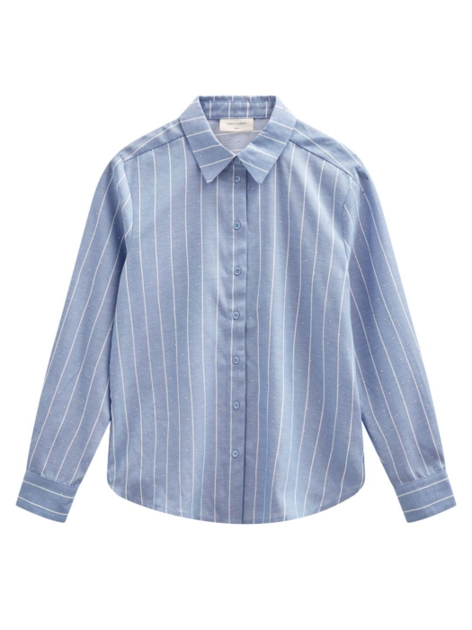 Freequent FQSOLLY-SHIRT Vista Blue w. Star Off-White