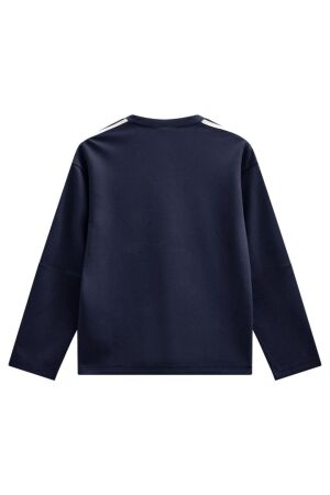 Freequent FQLUCINDA-PULLOVER Navy Blazer w. Star Off-white