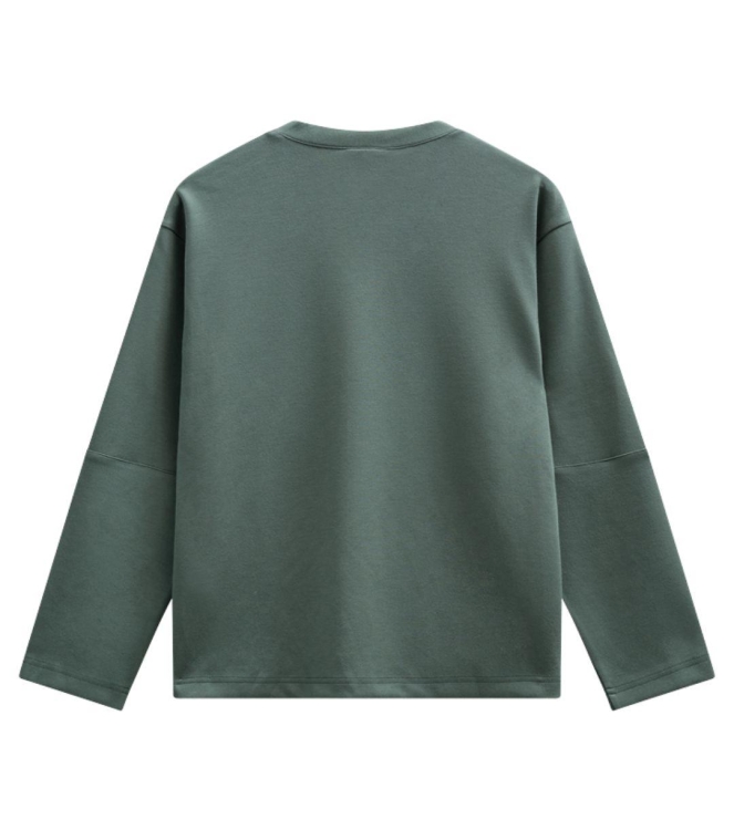 Freequent FQLUCINDA-PULLOVER Dark Forest w. Star Off-White