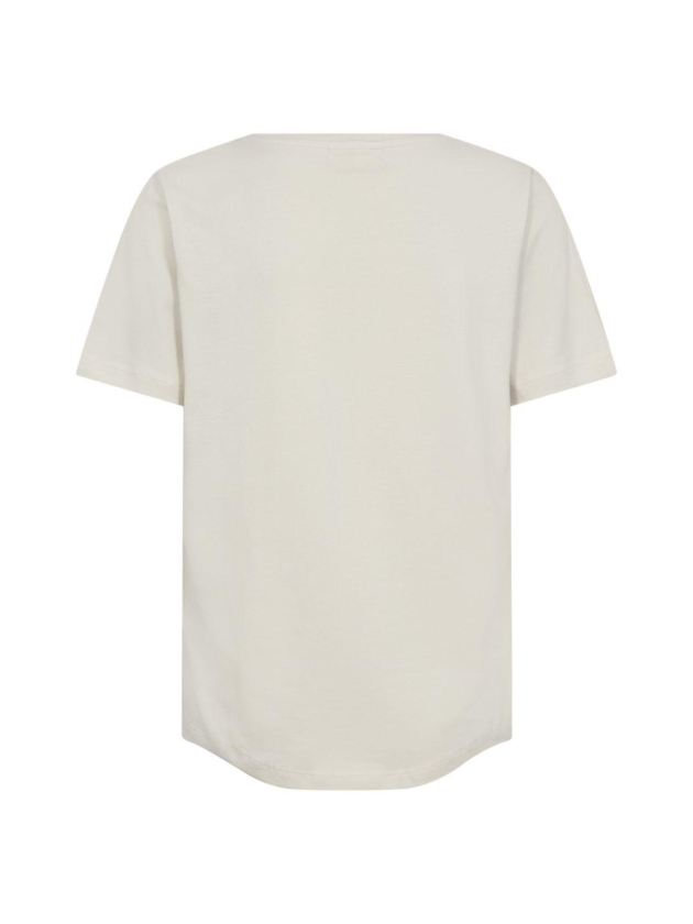 Freequent FQFENJAL-TEE Moonbeam w. Bright Green