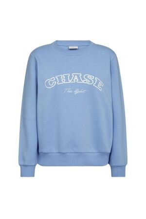 Freequent FQKAMELA-PULLOVER Vista Blue w. Star Off-White