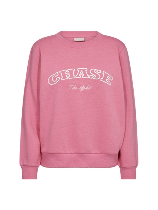 Freequent FQKAMELA-PULLOVER Wild Orchid w. Star Off-white