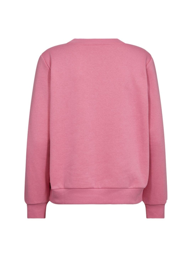 Freequent FQKAMELA-PULLOVER Wild Orchid w. Star Off-white
