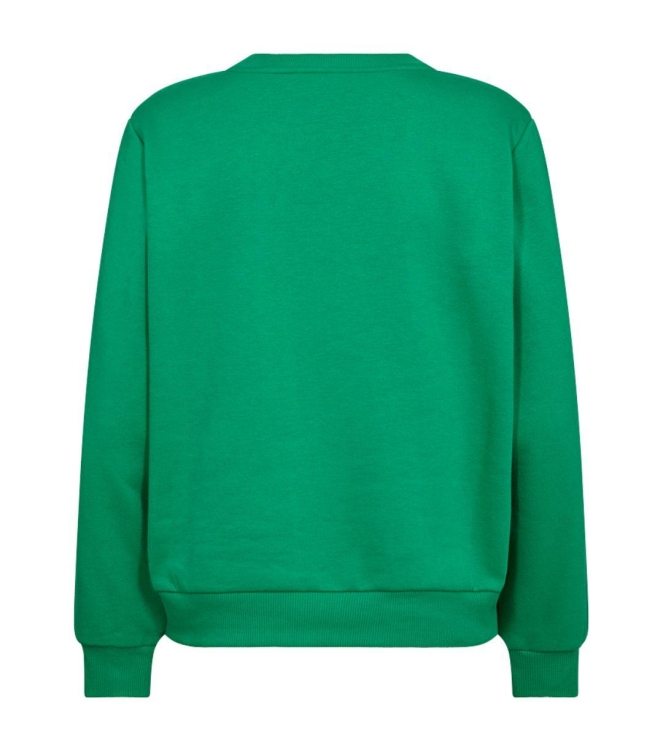 Freequent FQKAMELA-PULLOVER Bright Green w. Star Off-white