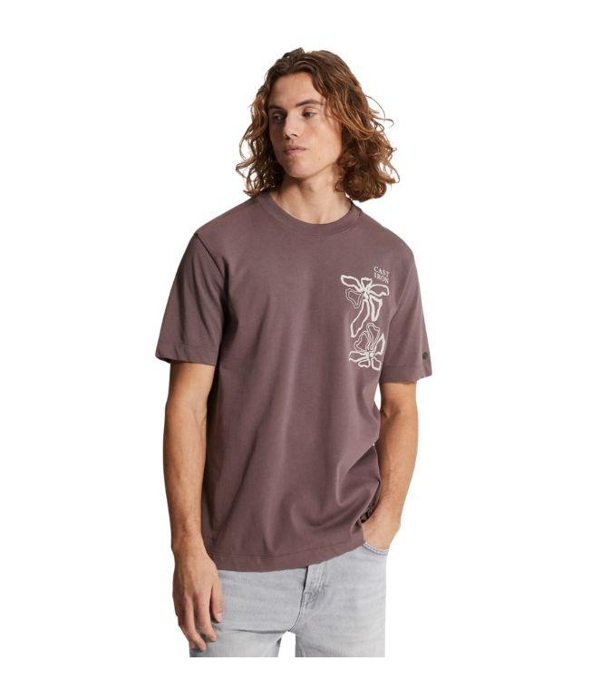 Cast Iron Short sleeve r-neck regular fit si 4321 Ephemera