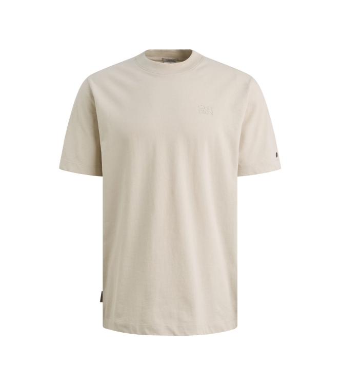 Cast Iron Short sleeve r-neck regular fit si 7014 Silver birch