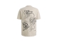 Cast Iron Short sleeve r-neck regular fit si 7014 Silver birch