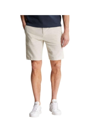 Cast Iron CHINO SHORTS STRUCTURE 7014 Silver birch