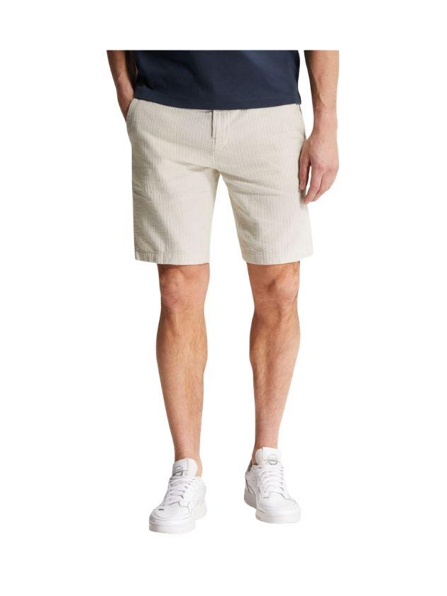 Cast Iron CHINO SHORTS STRUCTURE 7014 Silver birch