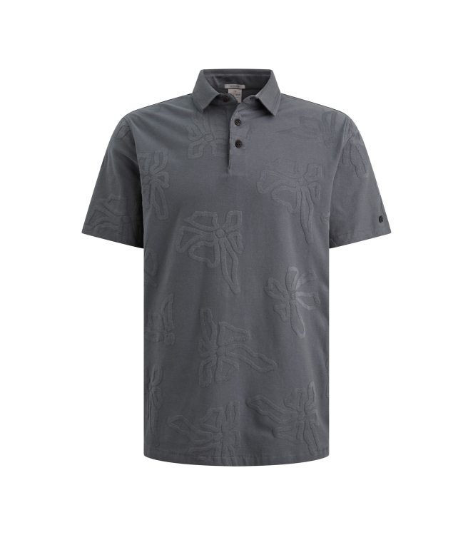 Cast Iron Short sleeve polo regular fit jacq 9117 Turbulence