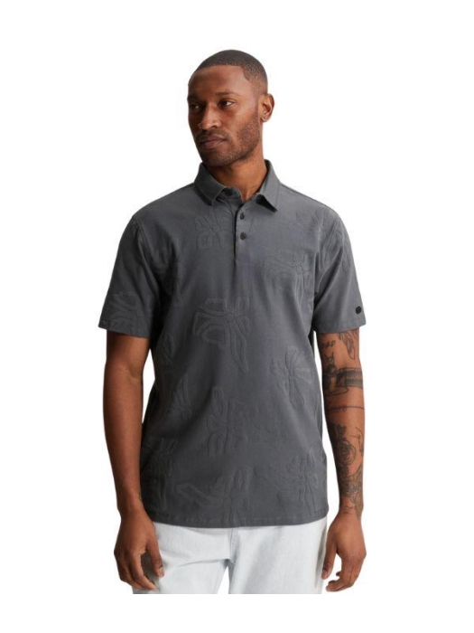 Cast Iron Short sleeve polo regular fit jacq 9117 Turbulence
