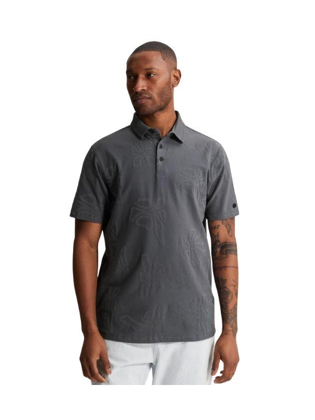 Cast Iron Short sleeve polo regular fit jacq 9117 Turbulence