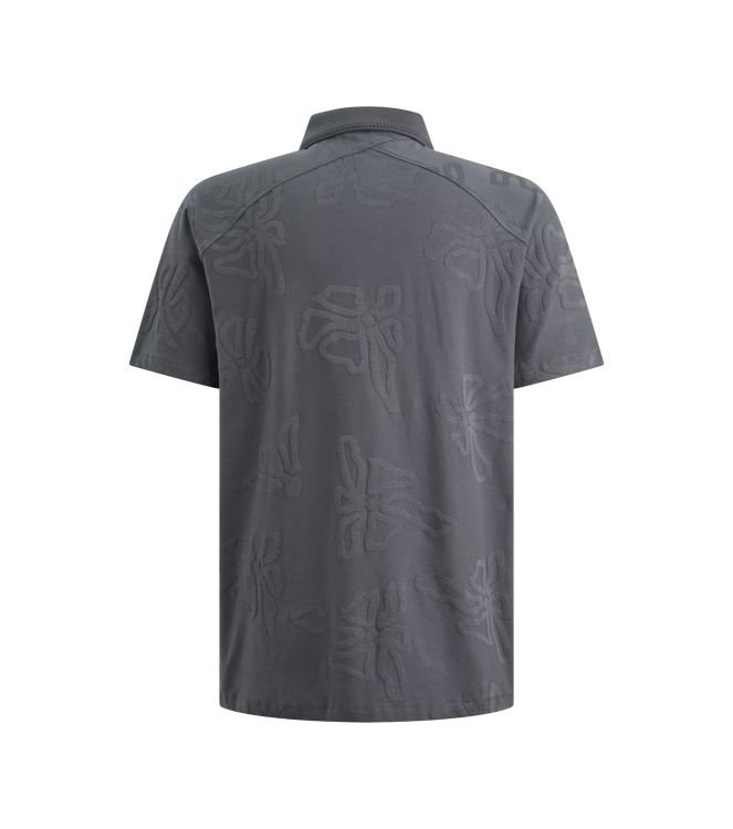 Cast Iron Short sleeve polo regular fit jacq 9117 Turbulence