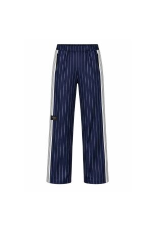 Haute L Amitie Pin Stripe Zip Sweat Navy