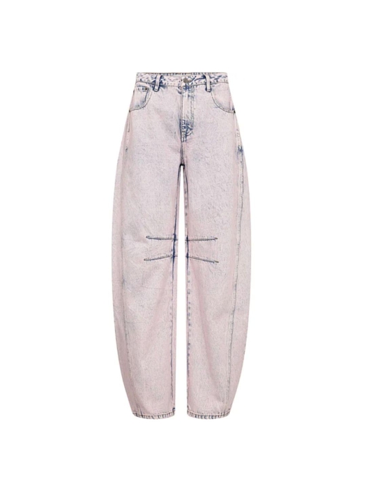 Haute L Amitie Drew Barrel Panel Tall Jeans Iced Rose Iced Rose